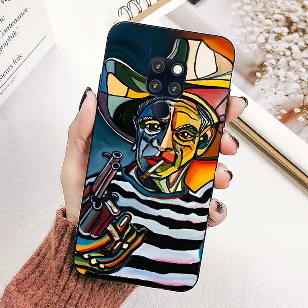 Чехол для телефона с абстрактным рисунком Пикассо Huawei Mate 10 20 30 40 50 lite pro Nova 3 3i 5 6 SE 7