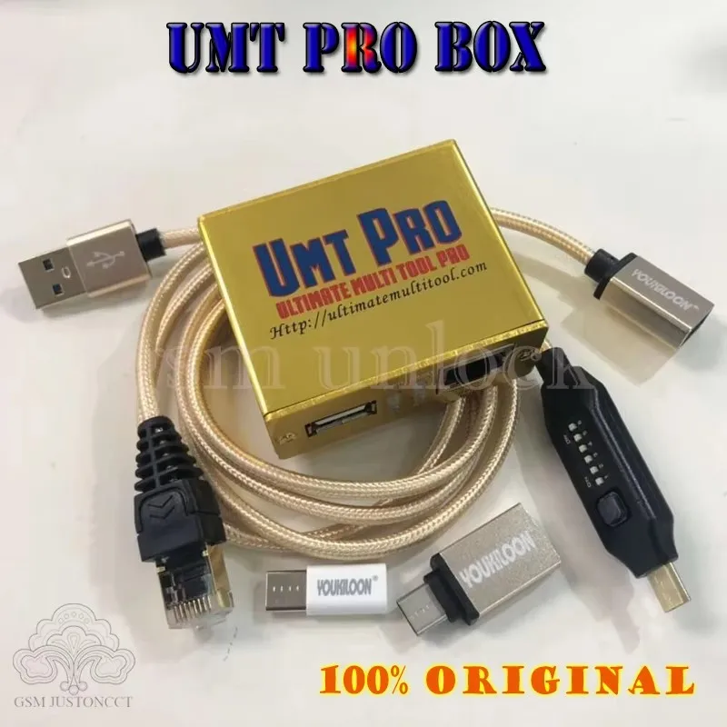 Новейшая коробка UMT Pro BOX + AVB 2 в 1 все кабели для багажника UMF