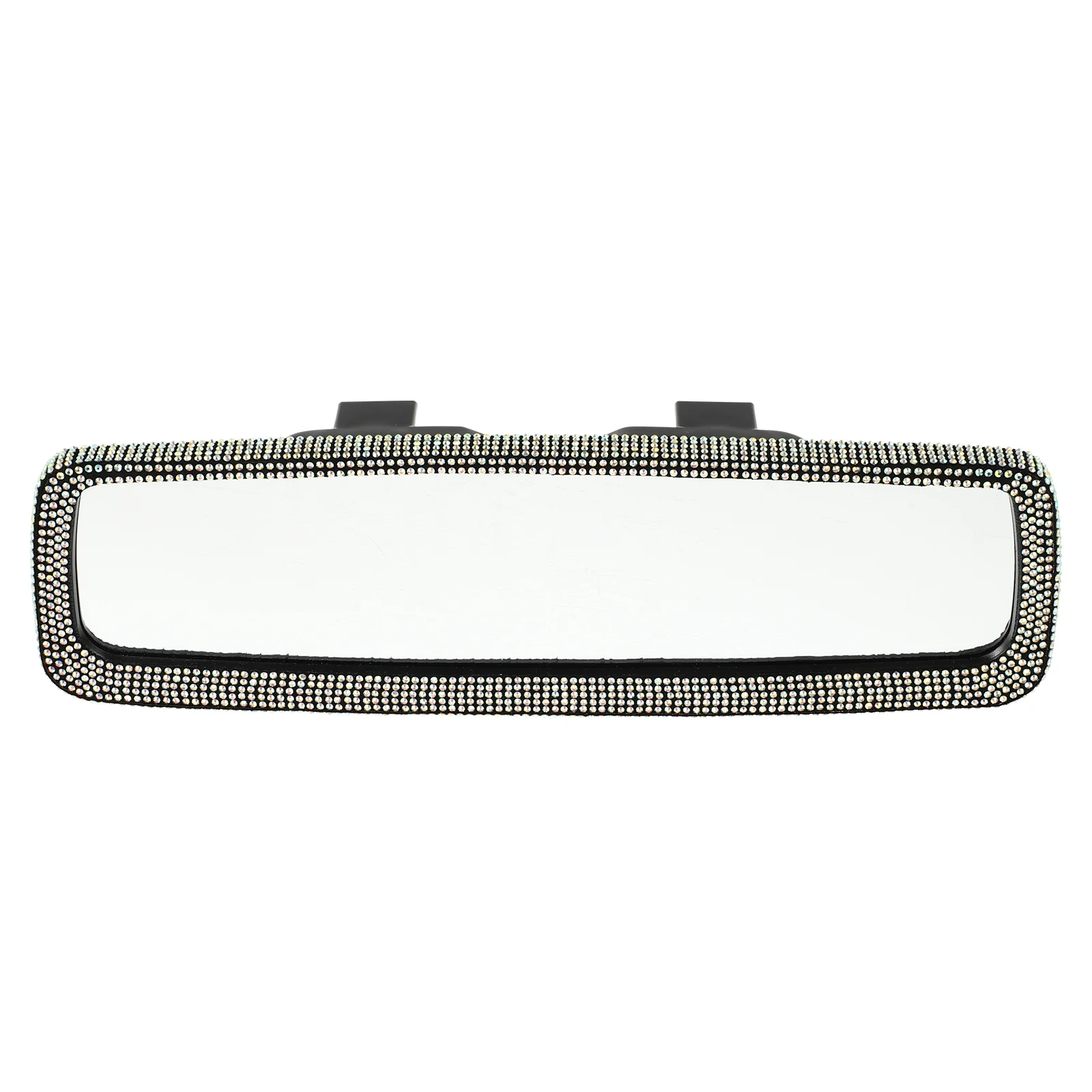 

Mirror Rearview Car Rear View Bling Interior Rhinestone Angle Wide Auto Accessories Inner Womandecoration