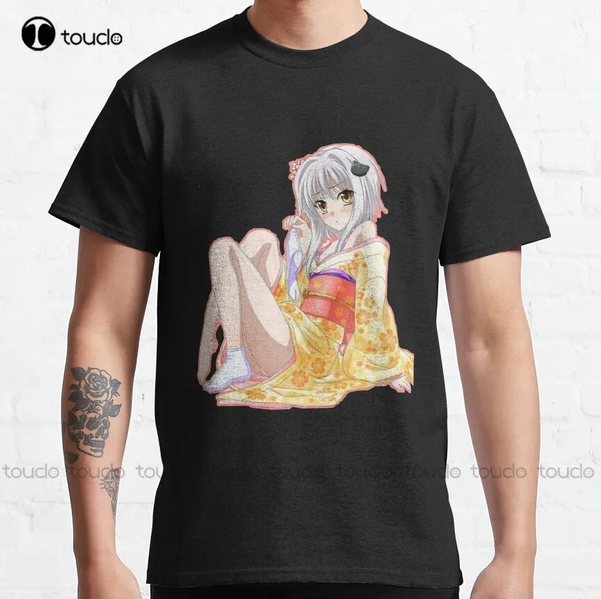 

Классическая футболка для старшей школы, белые футболки, забавная художественная уличная одежда в стиле Харадзюку, мультяшная хлопковая ул...