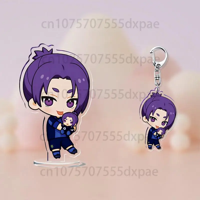 Аниме Blue Lock Isagi Yoichi Chigiri Hyoma акриловые украшения Shidou Ryuusei рюкзак брелок сделай сам