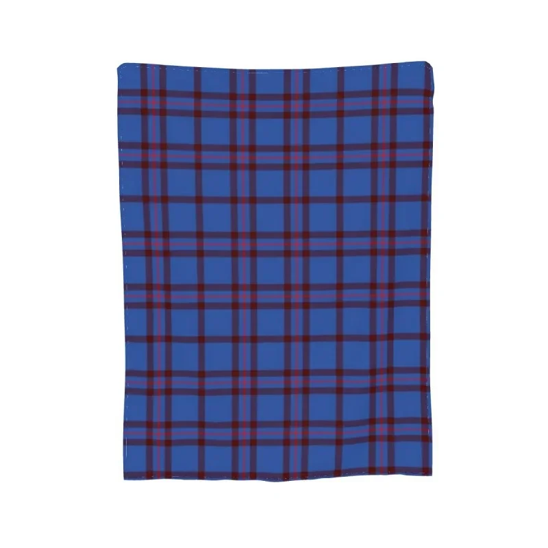 

Clan Elliott Tartan Blanket Soft Warm Flannel Throw Blanket Cover for Bed Living room Picnic Travel Home Couch