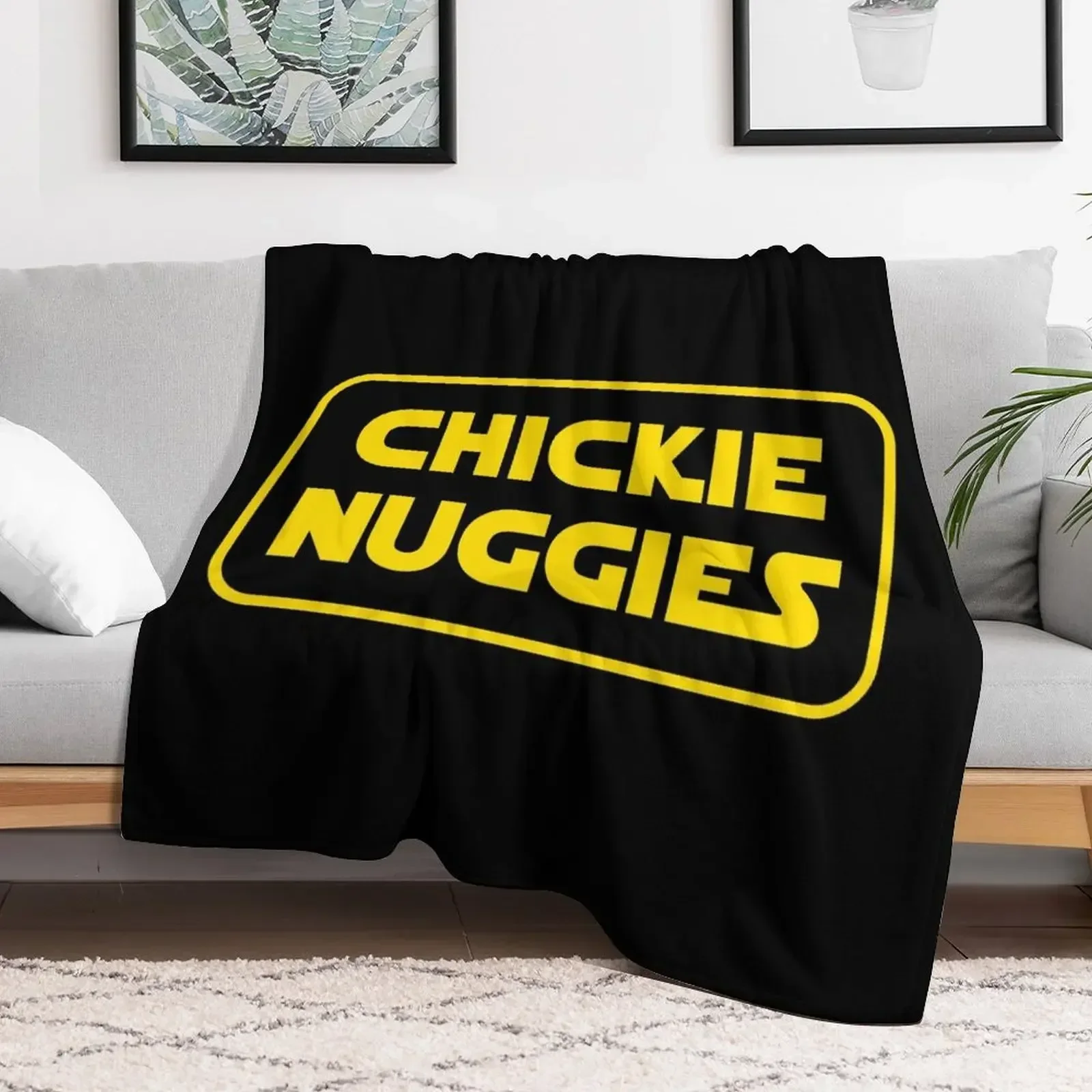 Фото Набор наклеек с двойным ценным - одеяло Chickie Nuggies, одеяла, украшения для диванов, свободные роскошные утолщенные утяжеленные одеяла №1