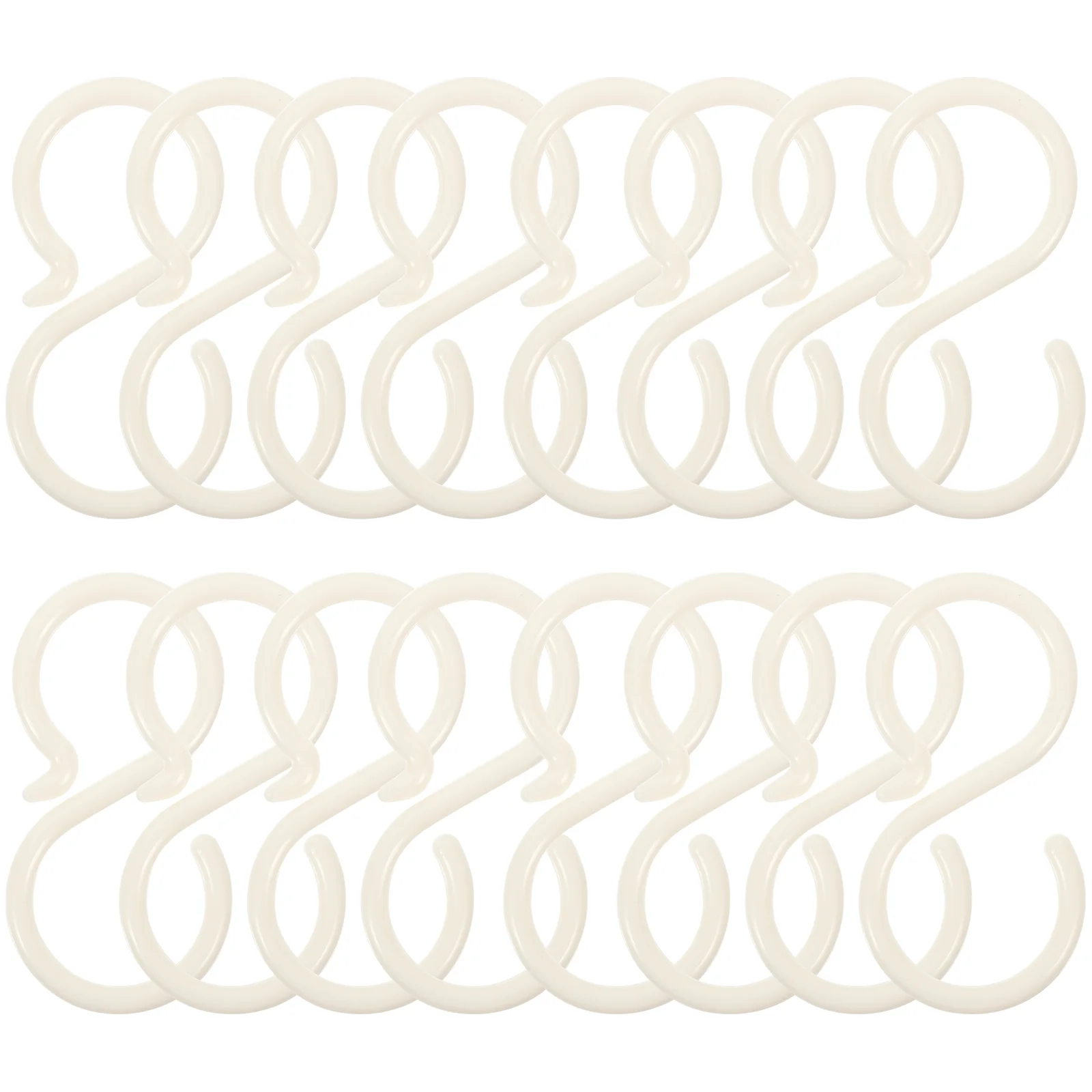 

40 Pcs Storage Hook Wall Hooks Coats Headband Display Shaped Decorative Plastic Tower Design