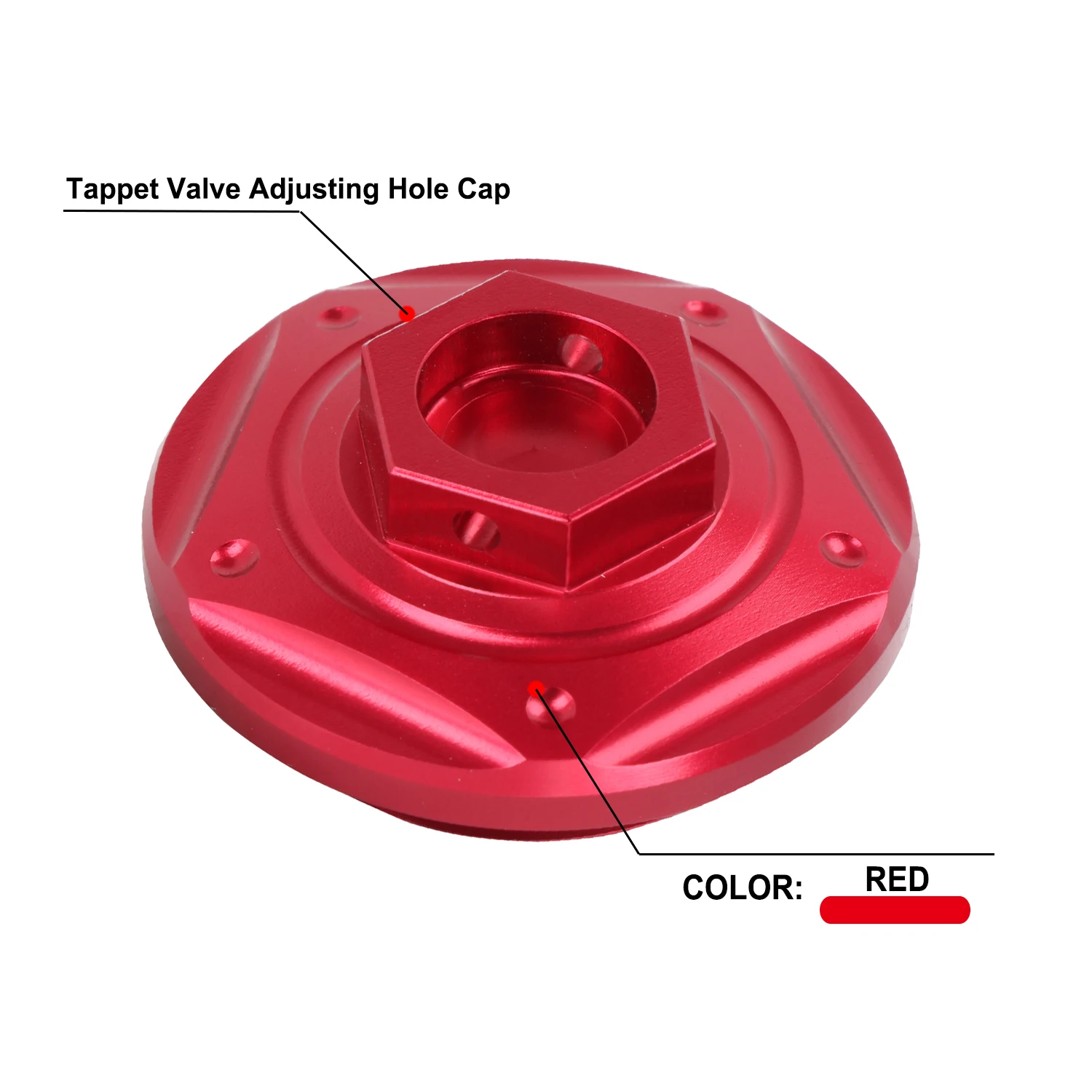 

Аксессуары для мотоциклов, колпачок для регулировки клапана для HONDA VTX NRX CJ GL XL Z CT VF VT TRX ATC CN XR50R 350 450 250 300