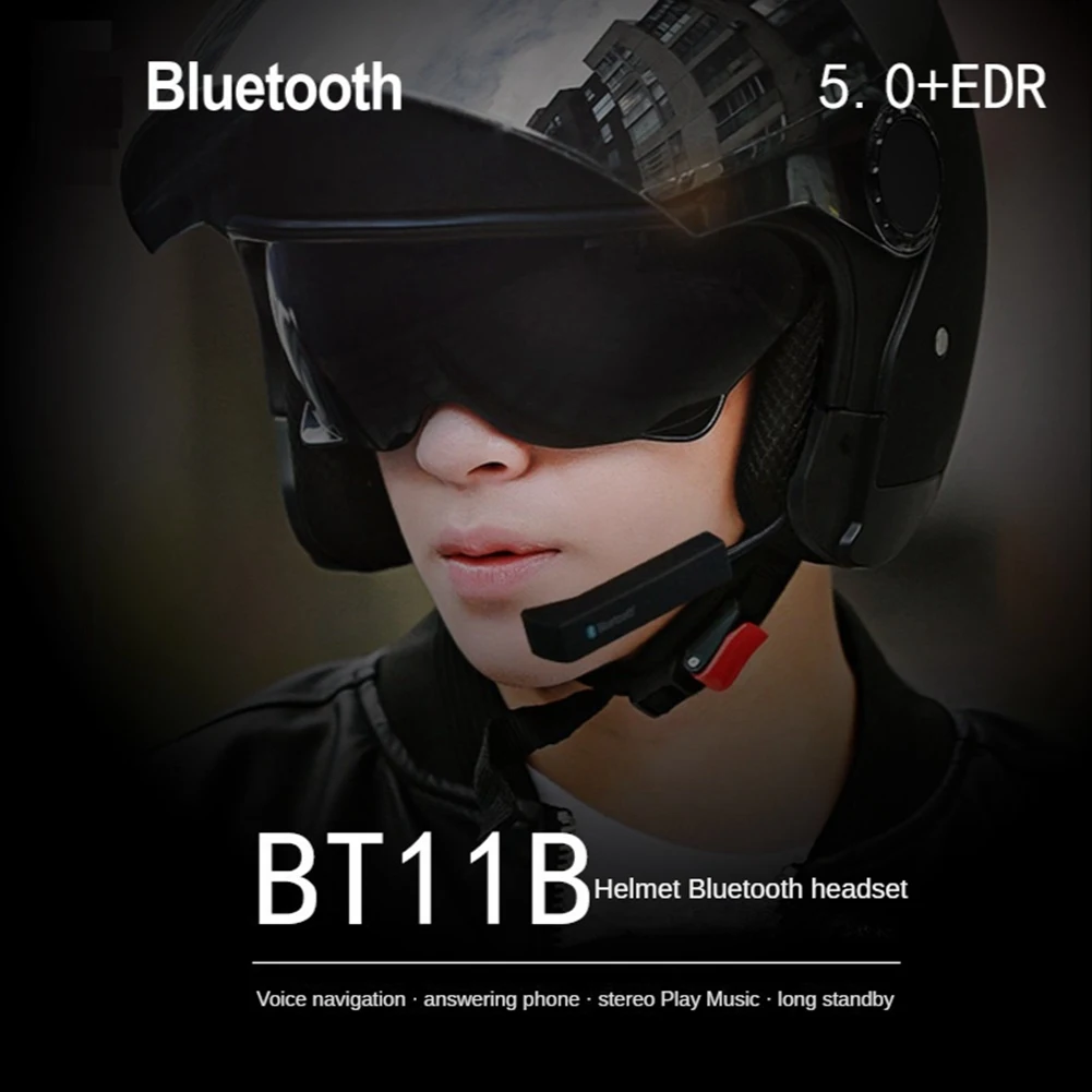 

Bluetooth-гарнитура BT8 для мотоциклетного шлема, BT5.0, 180-2000 кГц