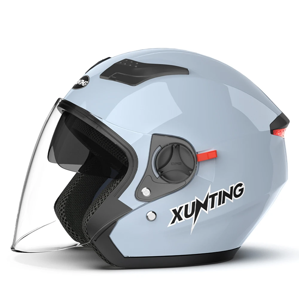 

Motorbike Helmet Casco Moto One Size Winter Motorcycle Open Face Racing Off Road Capacete De Moto 4 Seasons Racing Half Helmets