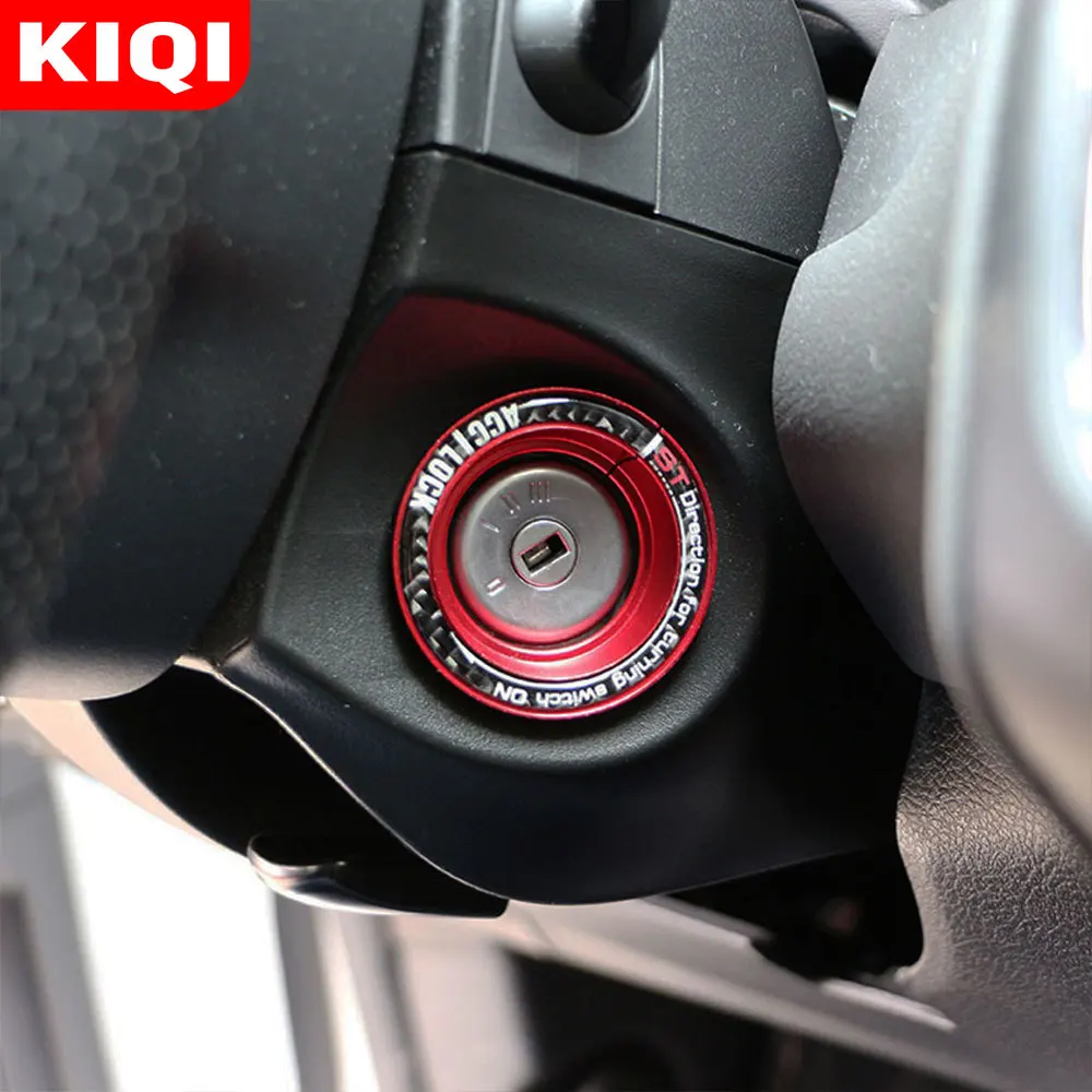 

Автомобильный переключатель зажигания кольцо отделка Наклейка круглая накладка на отверстие для ключа стикер s для Ford Focus 2 MK2 3 MK3 4 MK4 Kuga Escape Everest запчасти
