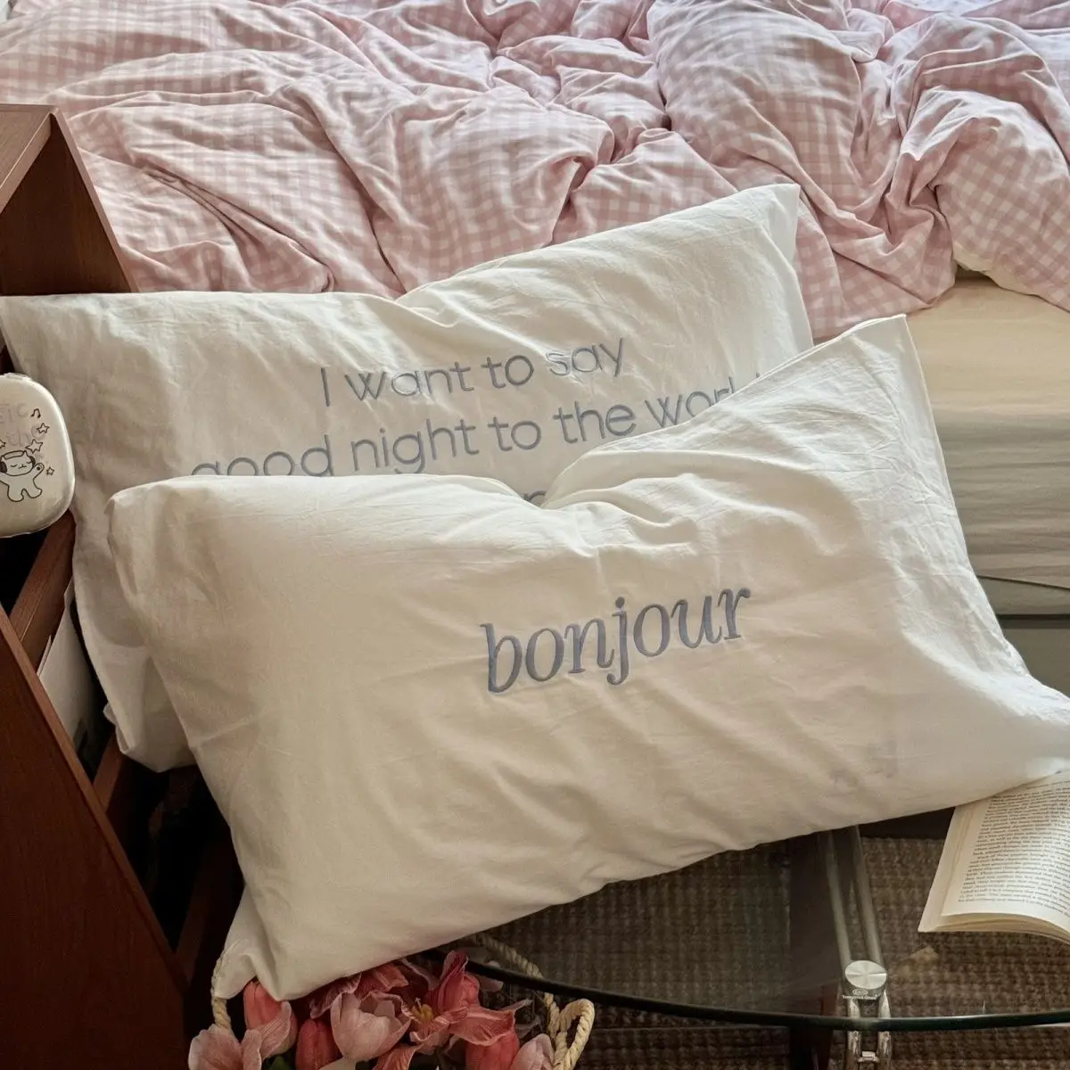 

Полиэстеровые наволочки с бантом