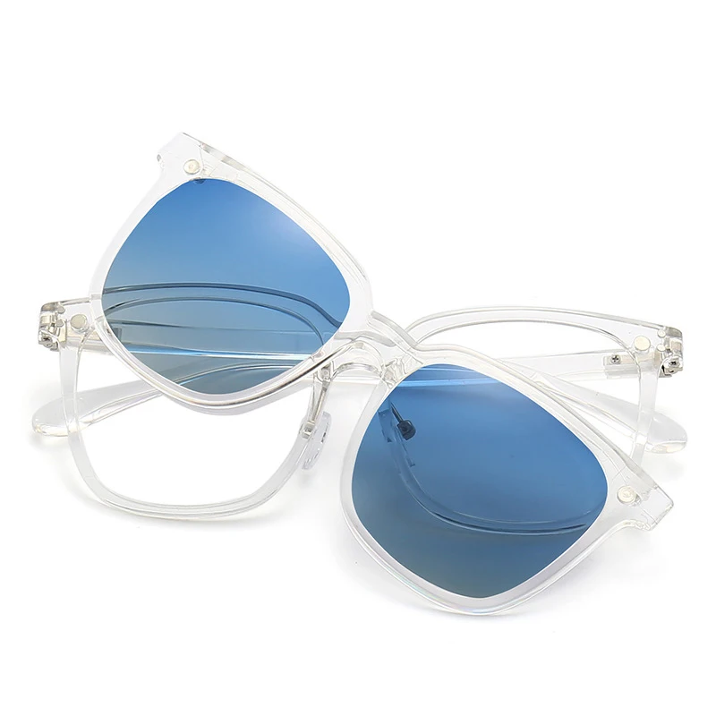 VCKA магнитный зажим 6 в 1 мужские и женские солнцезащитные очки для близорукости