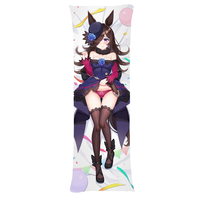 Японские Аниме Симпатичные дерби с рижем под дакимакуру нашейник на подоле