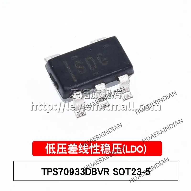 

10PCS/LOT New Original TPS70933DBVR Type SDG SOT-23-5 3.3V In Stock