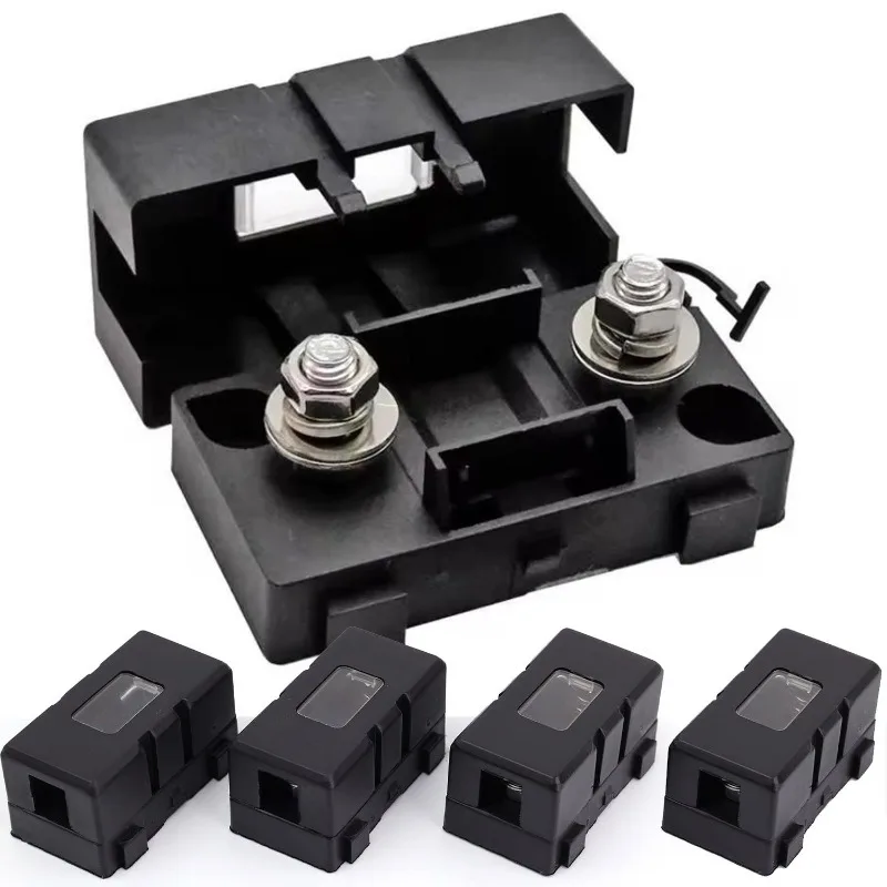 Фото Водонепроницаемый клеммный блок ANS Bolt-on Fuse Holder Mini ANS Fuse Block 30A-200A 32V DC для автомобильной аудиосистемы, электромобилей, морского транспорта, лодок, модификации автомобилей №1