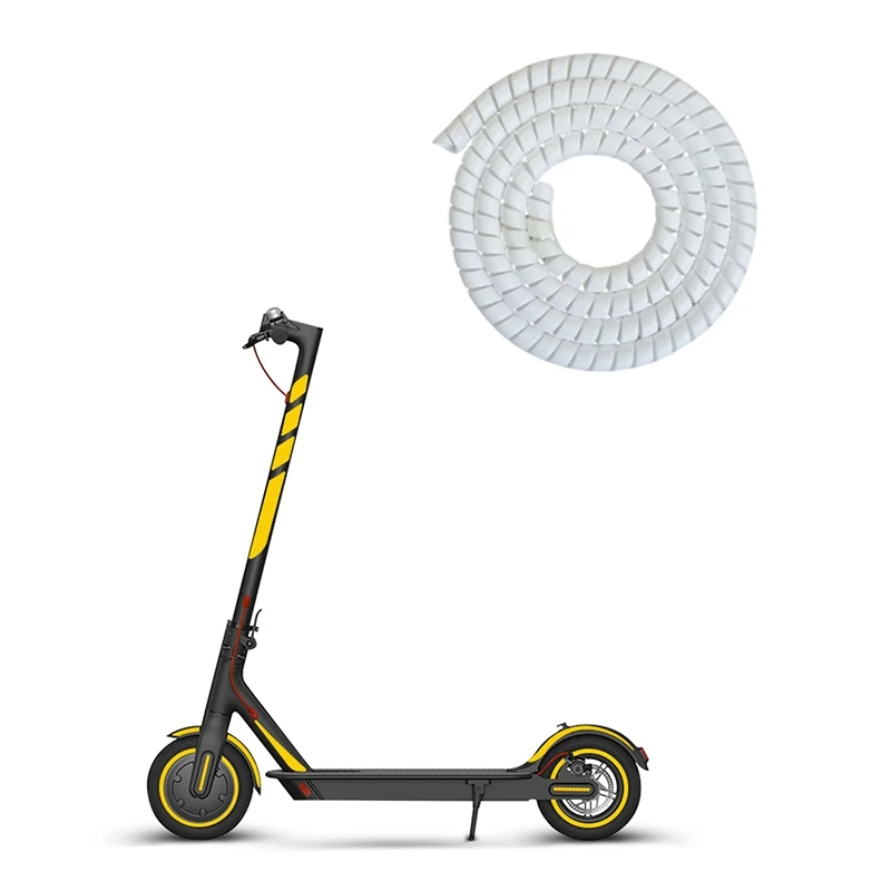 

Самокат линия спиральная меняющая цвет трубка со светоотражающими наклейками полный комплект наклеек для скутера