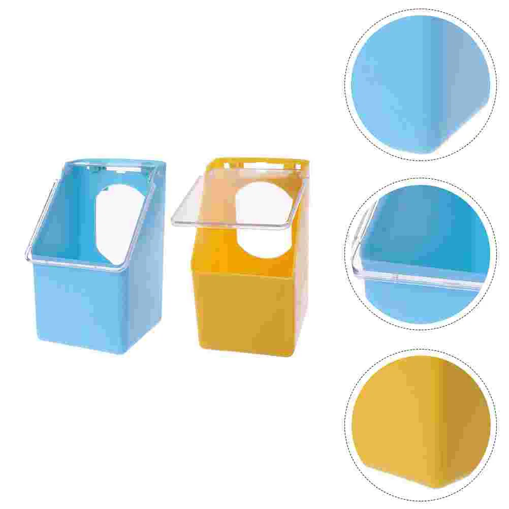 Feeder Bird Cage Pigeon Bowls Hangingcontainer Multifunction Birdfeeders Accessory Water Feeding Traypoultry