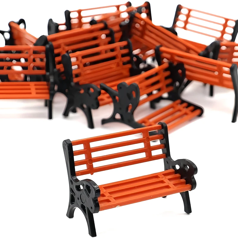 Миниатюрная Садовая Скамейка В Масштабе 1:12 Складной Двойной Стул Аксессуары Для