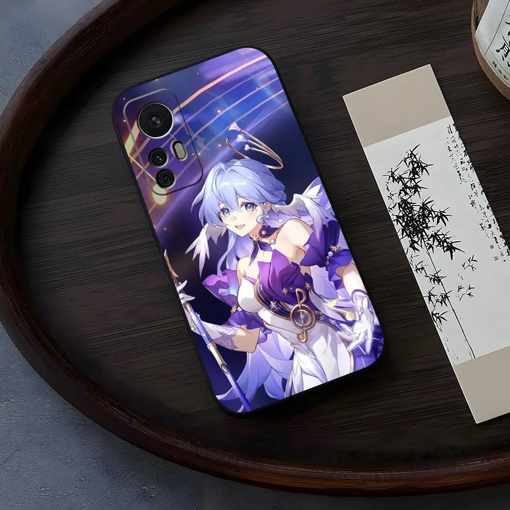 Honkai Star Rail Robin Phone Case for Xiaomi Redmi Note 13 14 10 12 Pro POCO X5 F4 F5 11T Lite Ultra Fundas Cover