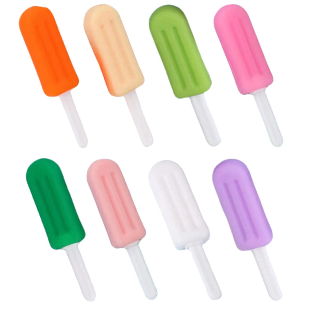 8Pcs Aligner Chewies Chewing Sticks Popsicle Shape Chewies Chewies