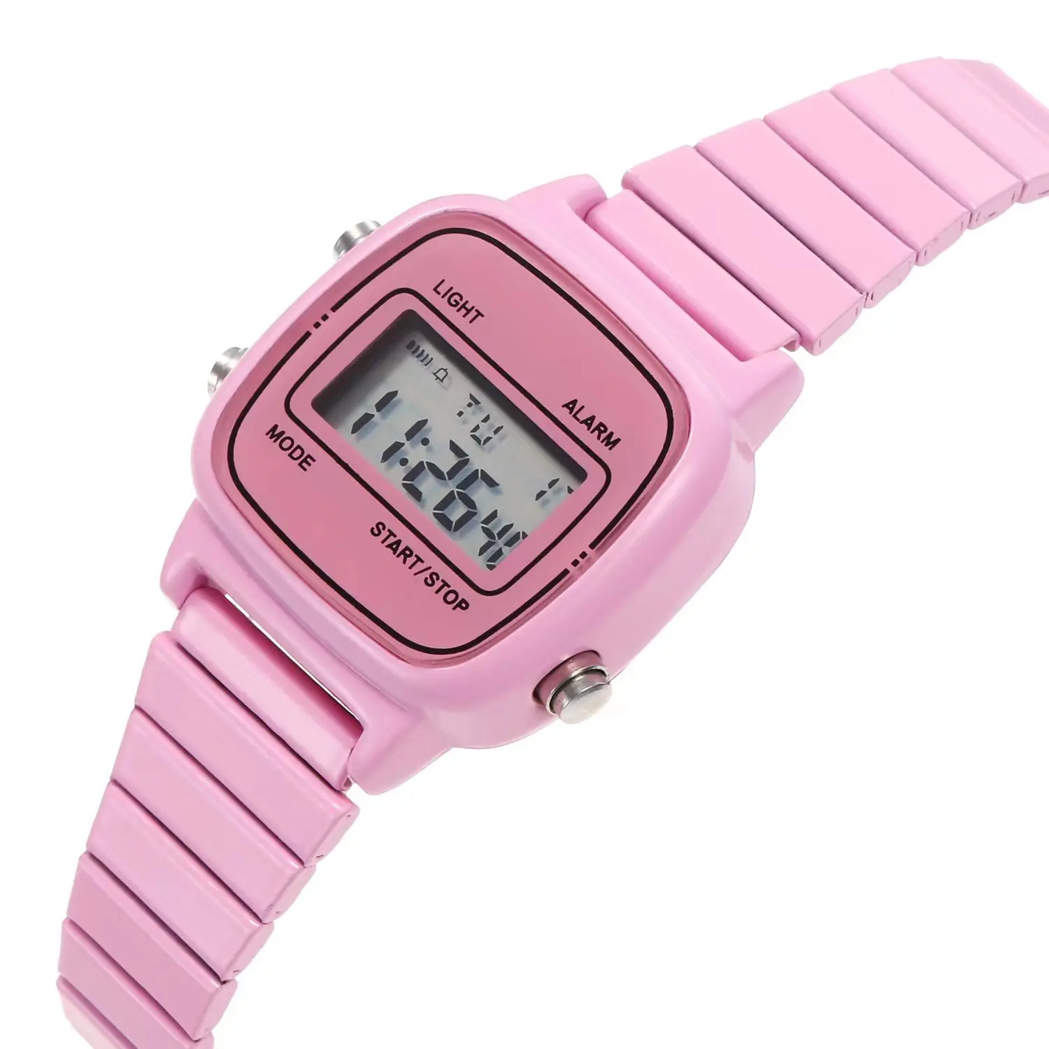 

Women Digital Watch Square 25mm Dial Simple Small Black Clock Ladies Luxury Pink Wristwatch Student Orologio Reloj Vintage Clock