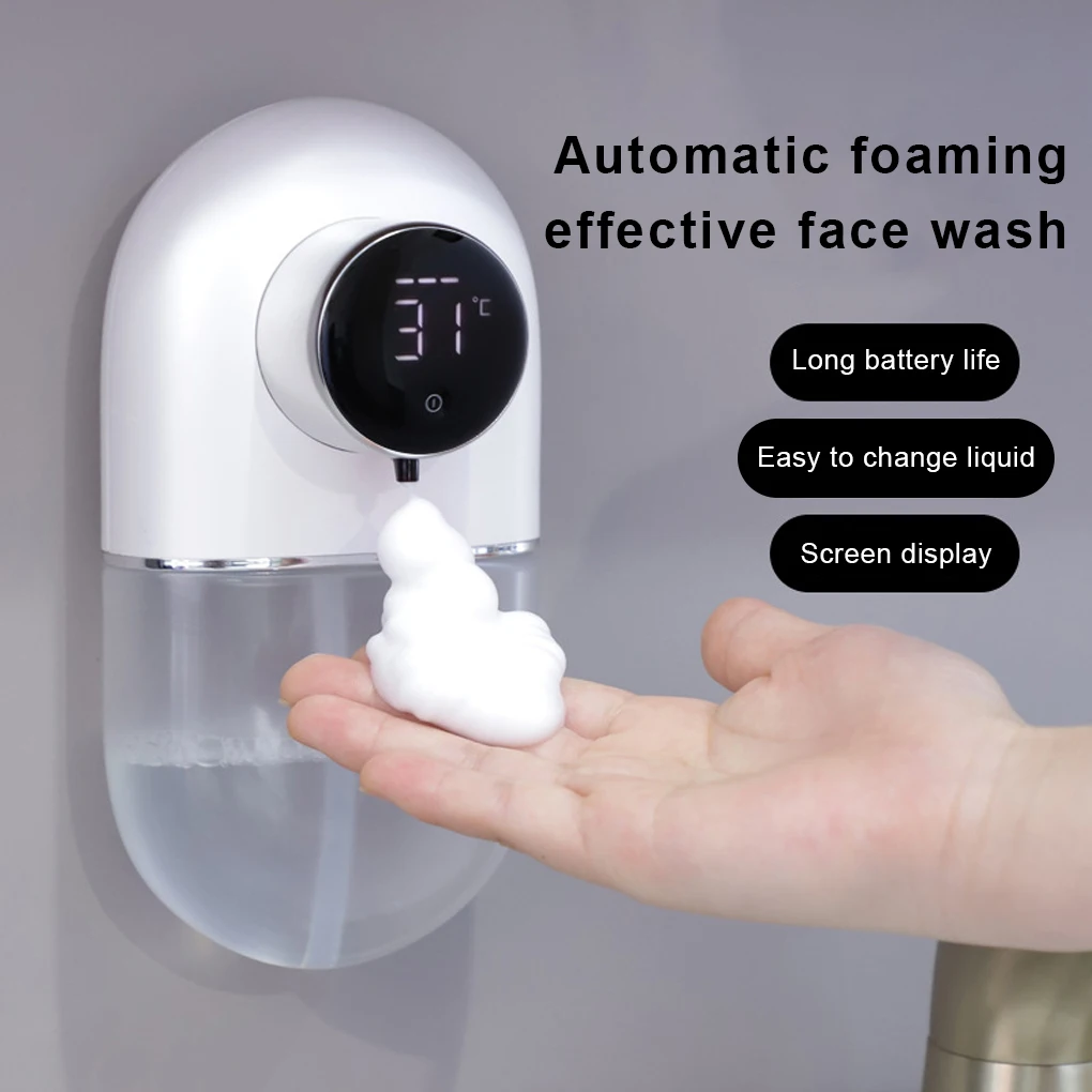 

Automatically Foaming Facial Skin Cleanser Soap Dispenser No-Touch Sensor Human Induction Suitable Convenient Hygienic