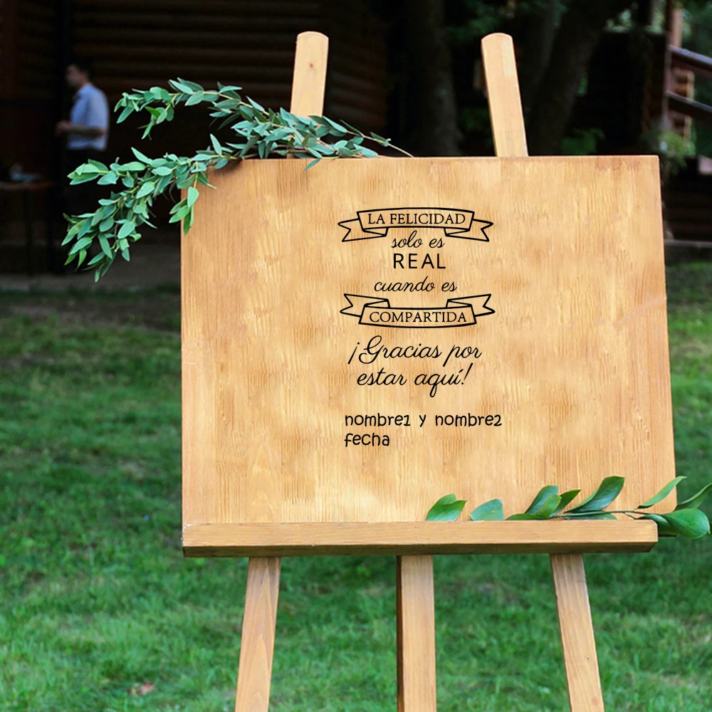 1 шт. виниловые наклейки для стен на свадьбу