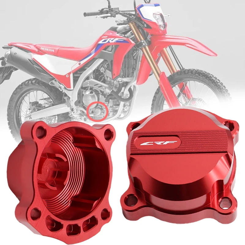 

Engine Oil Filter Cover For HONDA CRF250L CRF300L/Rally CB300F CB 300R CBR 250R CMX300 CBF300N Motorcycle Accessories CNC Cap