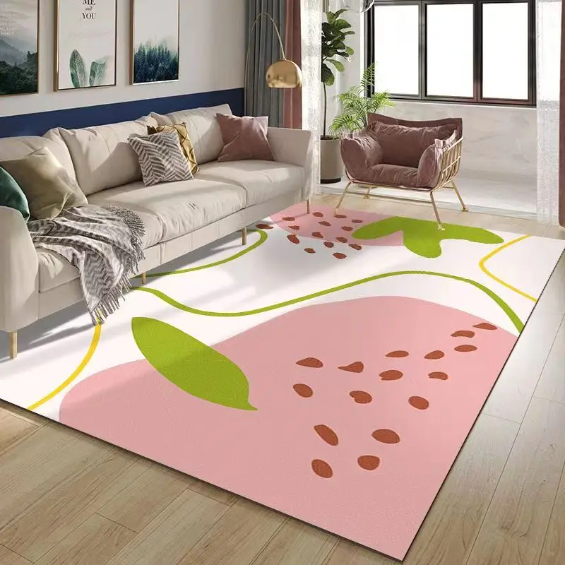 

PU leather Living Room Decoration Washable Floor Lounge Rug Large Area Rugs Bedroom Carpet Modern Home Living Room Decor Mat