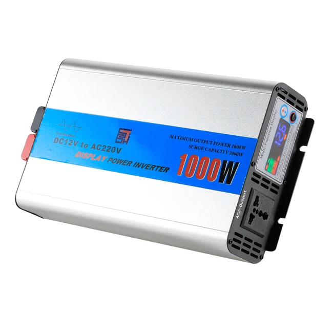 

Pure sine wave 12 volt 12v 220 volt 220v 1000W power inverter with lcd display