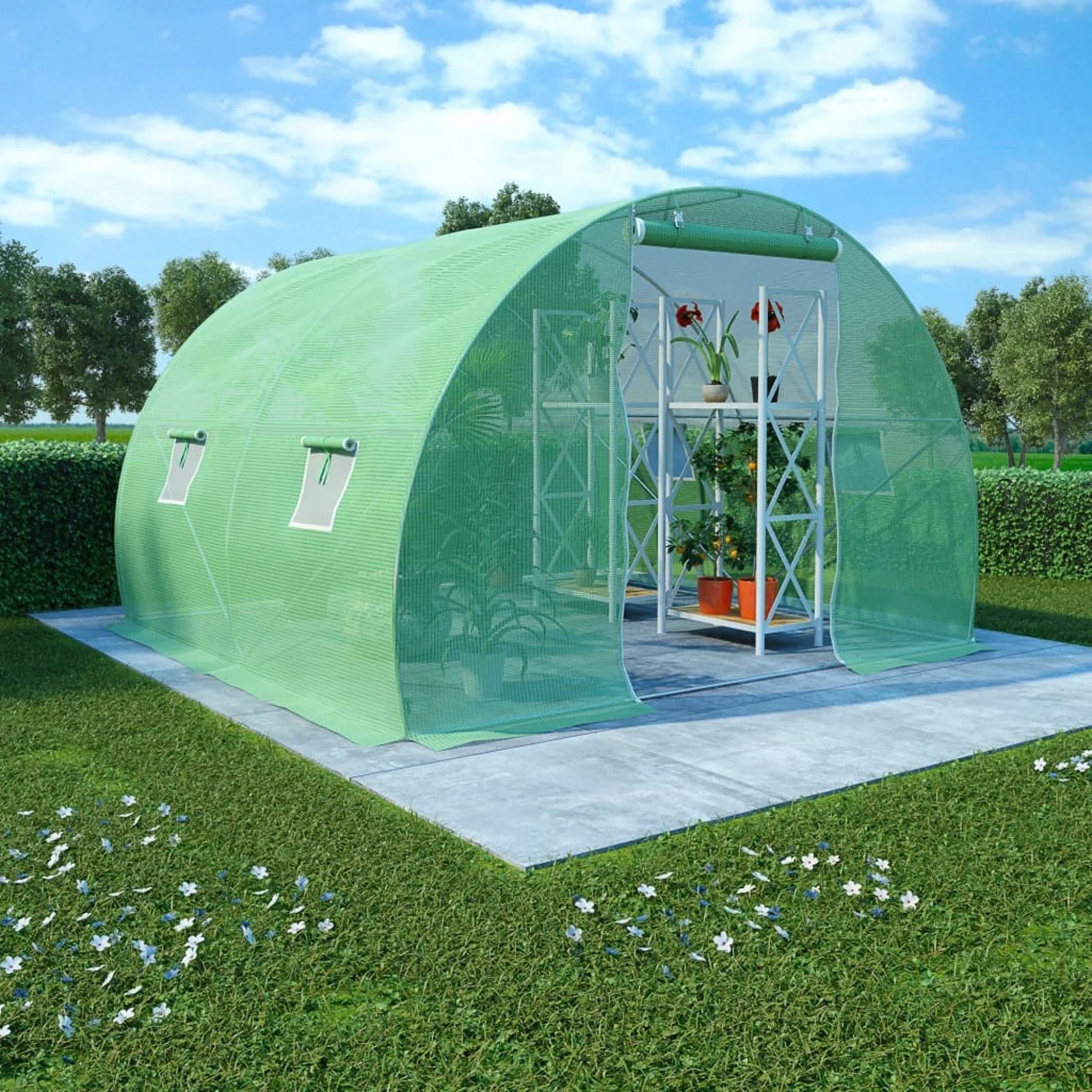 

Greenhouse 64.6 ft² 9.8'x6.6'x6.6'