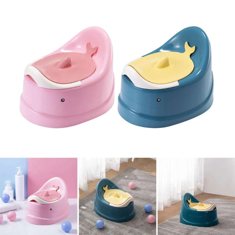 

Potty Chair with Lid & Removable Container for Boys Girls Kids Toddler Toddler Potty Seat for Toilet NonSlip Potty A2UB
