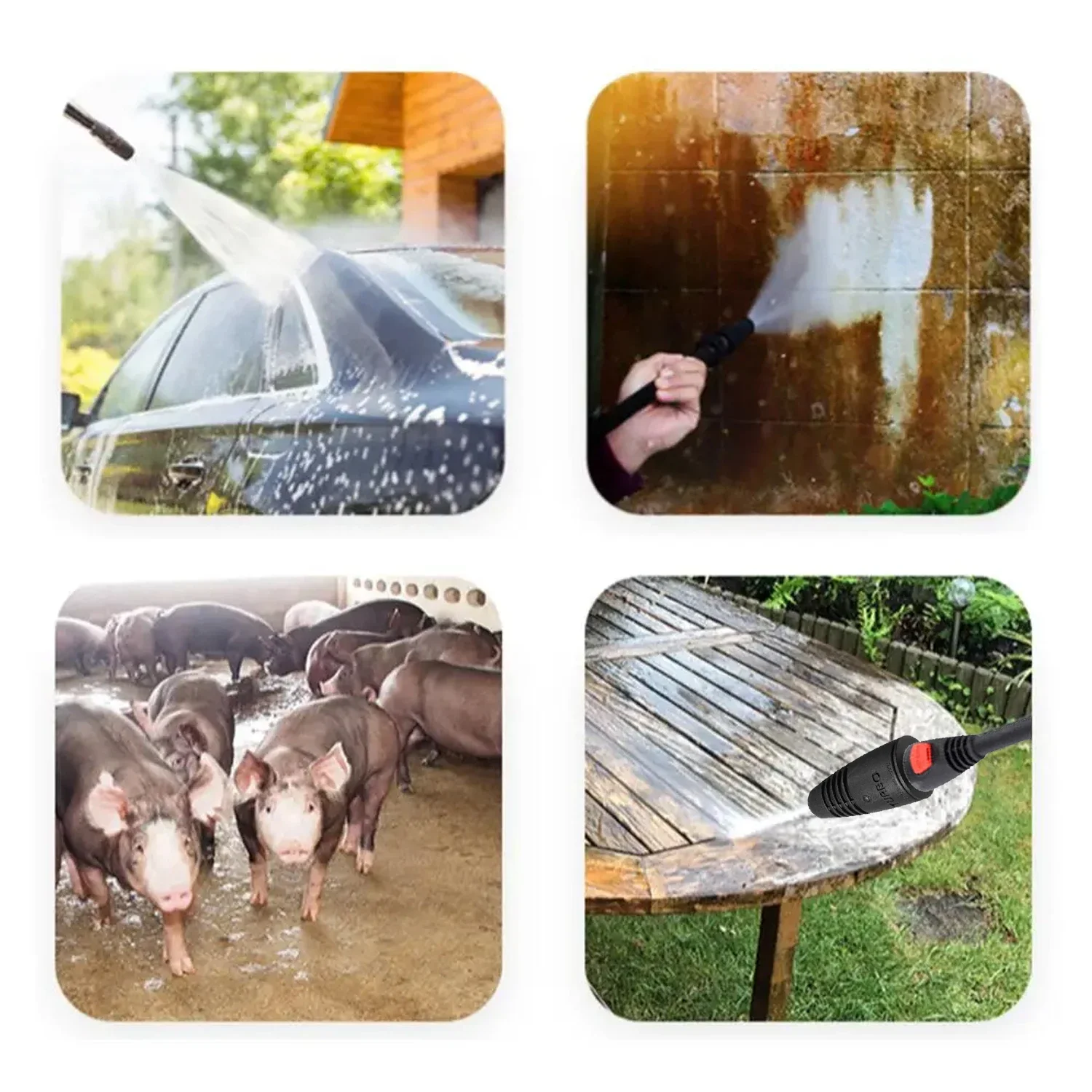 Удлинитель для мойки высокого давления LAVOR/ PARKSIDE PHD с регулируемым углом