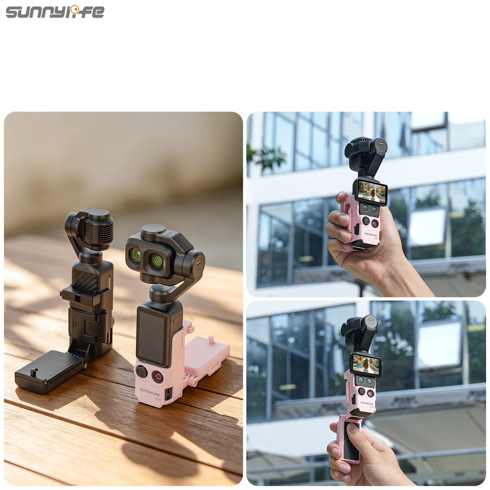 Фото Магнитный держатель Sunnylife для DJI Pocket 4P/4/3, регулируемое основание, портативные аксессуары для фотосъемки №3