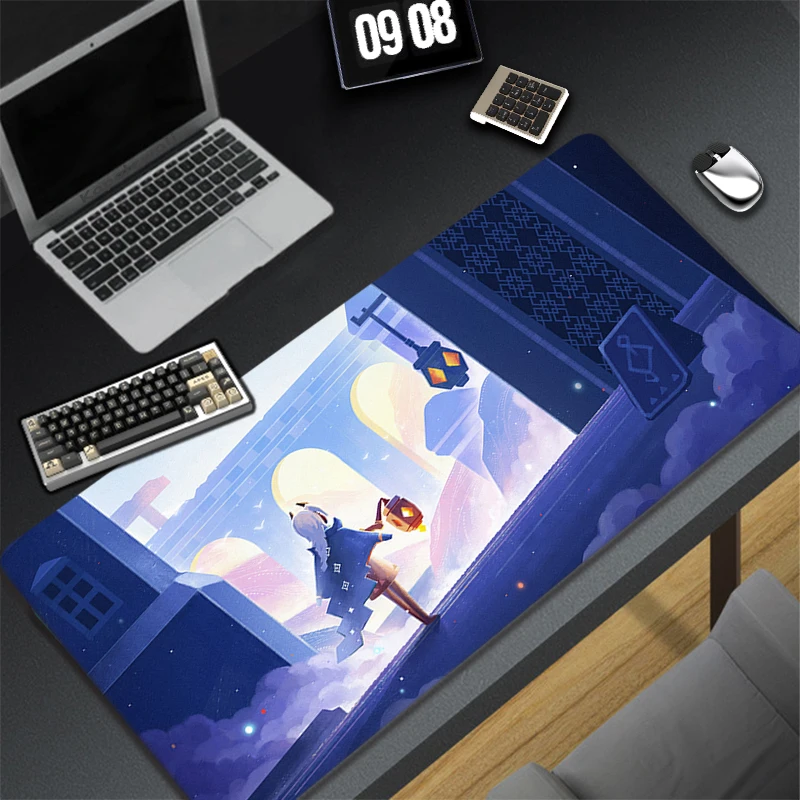 

Large Game Mouse Pad Sky Gaming Accessories HD Print Office Computer Keyboard Mousepad XXL 400x900 PC Gamer Laptop Desk Mat