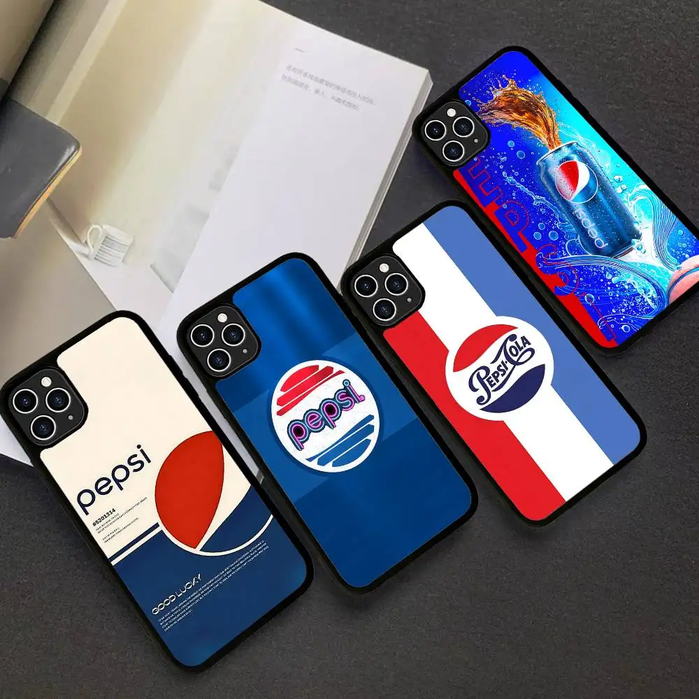 Фото Чехол для телефона P-Pepsis Cola PC+TPU для iPhone 17 16 15 14 13 12 11 Pro Max Plus, милый мультяшный дизайн №1