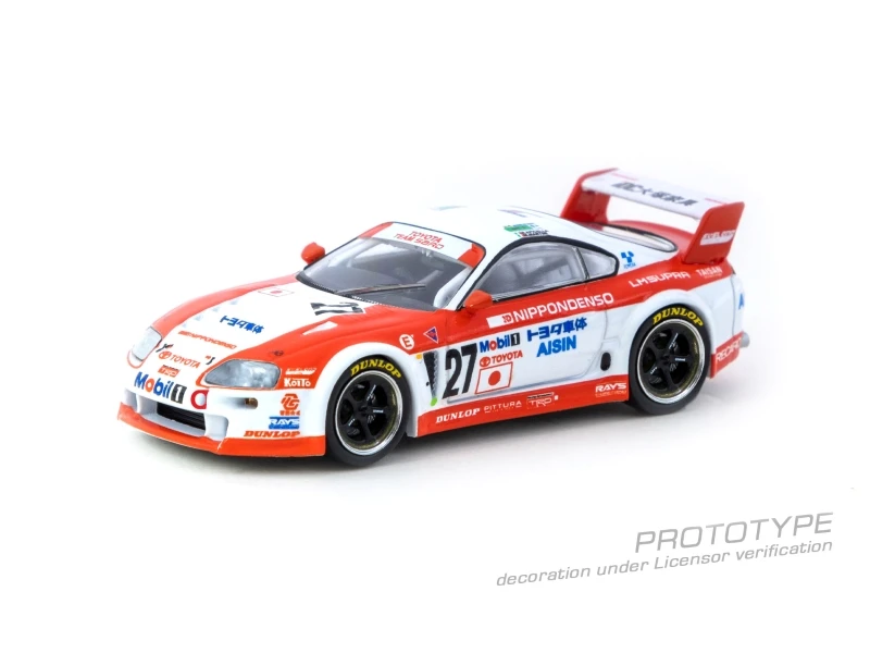 

Tarmac Works 1:64 Supra GT 24h of Le Mans 1995 Racing Die-Cast Car Model Collection Miniature