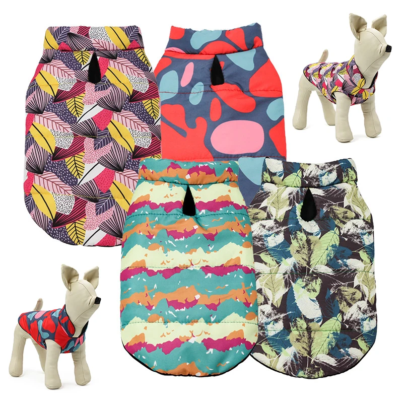 

Теплый жилет для собак чихуахуа, одежда для мопса, куртка для собак, семейный наряд для маленьких и средних собак, осенне-зимняя одежда