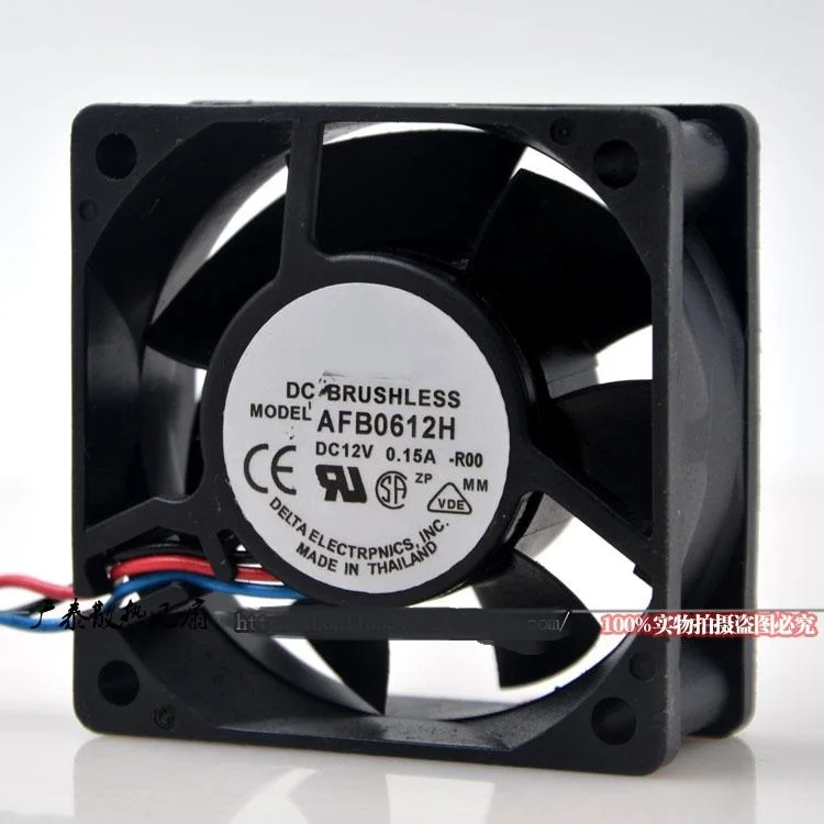 

New original AFB0612H 6025 12V 0.17A 6cm chassis silent cooling fan
