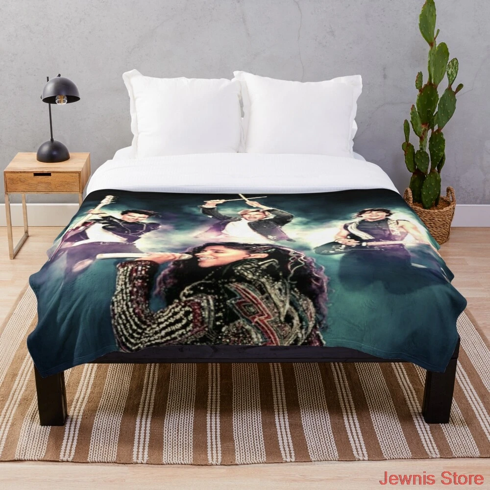 

Фланелевое покрывало Julie and the phantoms, крутая работа, покрывало из шерпы, постельное белье, диван для пикника, мягкое одеяло