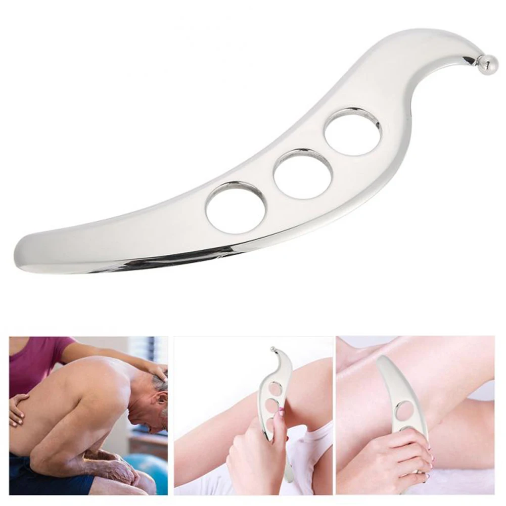 

Stainless Steel Guasha Therapy Massage Tools Deep Tissue Massage Fascia Recovery Muscle Scraping Board Gua Sha Scraper