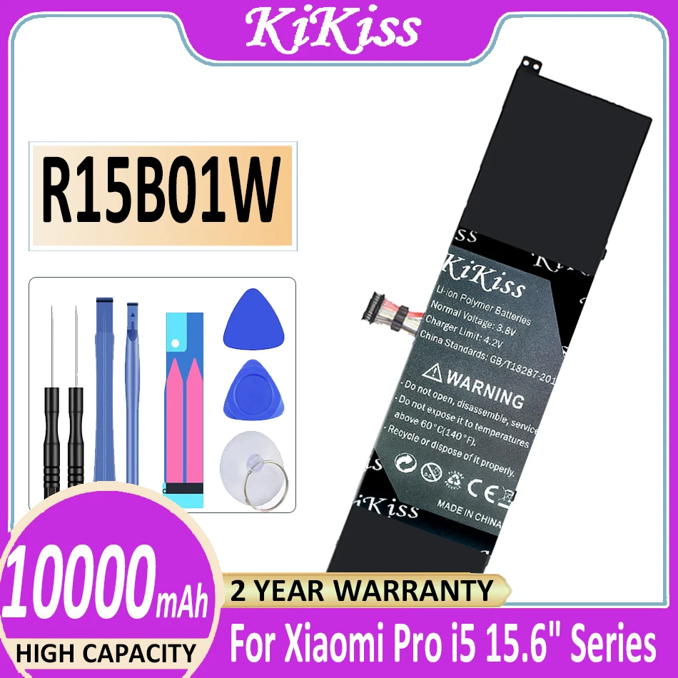 

KiKiss R15B01W New Laptop Battery for Xiaomi Pro 15.6" GTX TM1701 Series Notebook 10000mAh Batterij + Track NO