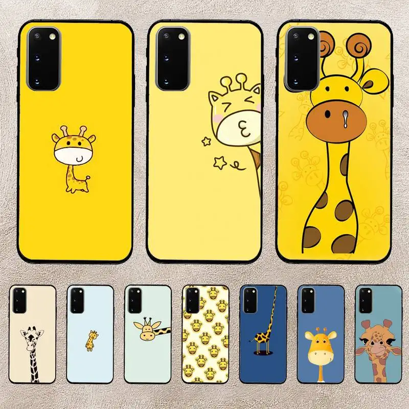 

Cute Cartoon Animal Giraffe Phone Case For Huawei Honor 10Lite 10i 20 8x 10 Funda 9lite 9xpro Back Coque