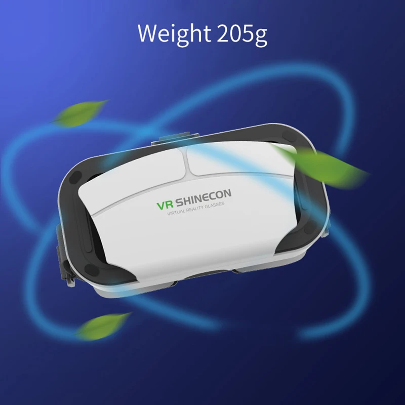 3D VR-очки гарнитура крепящаяся на голову регулируемые виртуальной реальности для