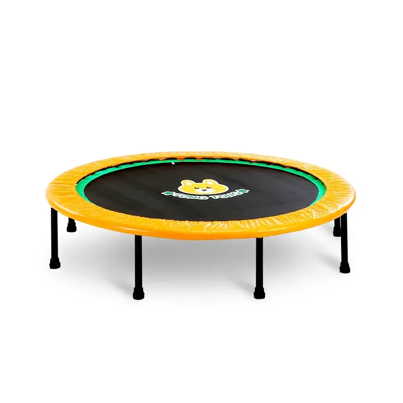 Крытый батут детская плетеная прыгающая кровать домашняя Складная крытая