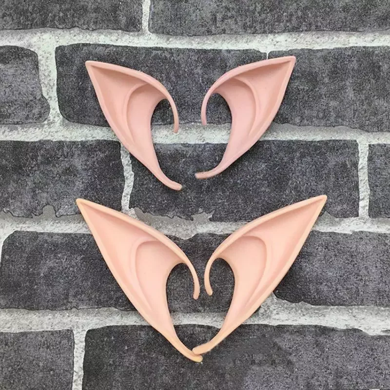 

Christmas Party Angel Elven Elf Ears Mysterious Pointed Anime Fairy Cosplay Costumes Vampire Soft Halloween Party Decoration