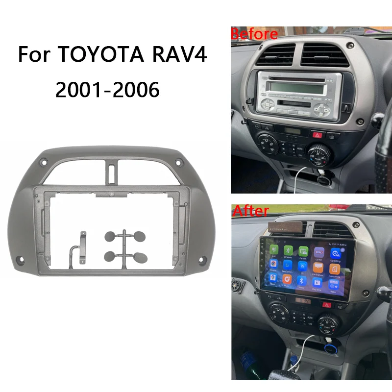 Автомобильный радиоприемник на Android для TOYOTA RAV4 2001-2006 автомобильный стерео