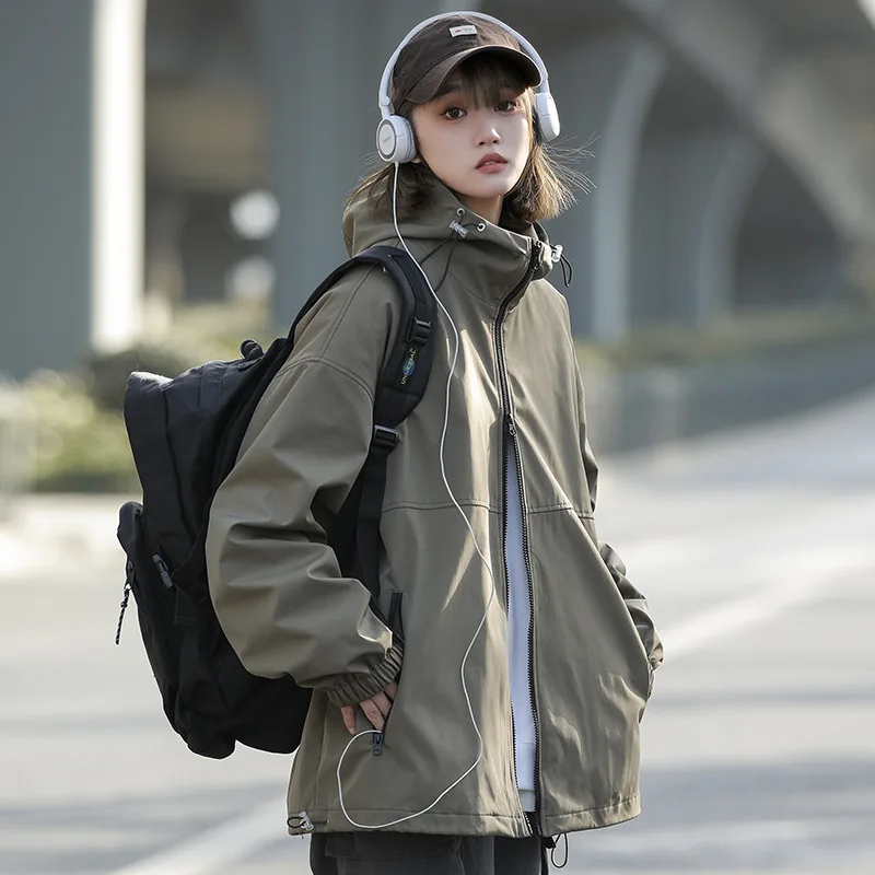

Spring Jacket Y2k Down Coats Solid Polyester Standard The North Face Jackets Traf 2023 Woman Clothes Sweatshirt New In Outerwear