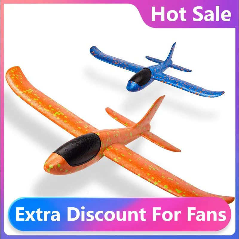 

Fashion New Hand Throw Airplane Flying Glider Planes EPP Foam Plane Model Party Bag Fillers Kids Toys Outdoor Launch Game Toy