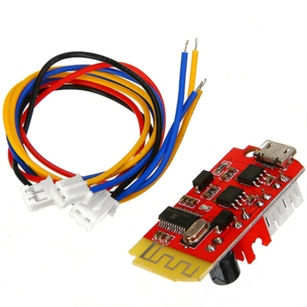 Плата цифрового усилителя звука Micro USB 3 7 в 5 В Вт двойная плата DIY - Цена: 103.09