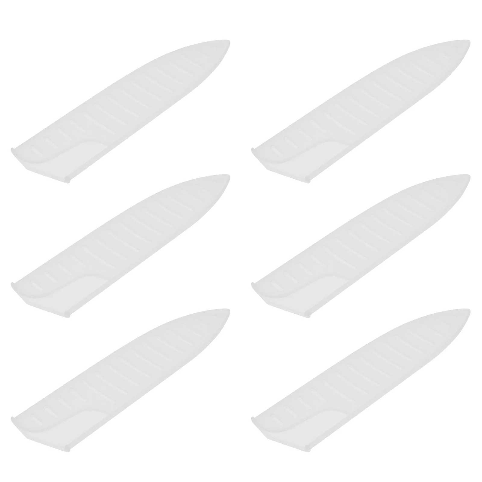 

6 Pcs Scabbard Guard Sheath Protective Case Accessories Plastic Chef Sheath