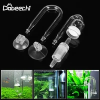 dobeechi 4 piece aquarium co2 diffuser check valve u glass refiner elbow check valve diffusion regulator aquarium accessories
